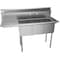 Koolmore 3 Compartment Stainless Steel NSF Commercial Kitchen Sink with Large Drainboard SC121610-16L3 - alternate 3